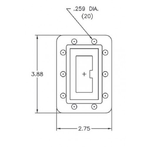 MFC-18253 Băng tần lò vi sóng ( INSAT ) Mô hình bộ lọc từ chối truyền 18253