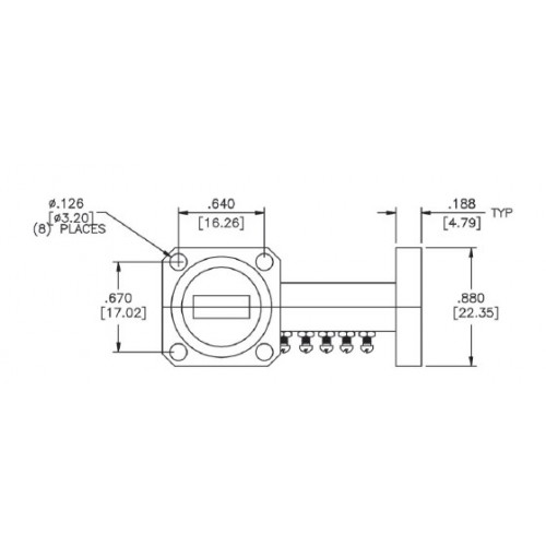 Mô hình bộ lọc từ chối truyền dẫn lò vi sóng MFC-19609 19609