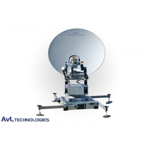 AvL 1098FA 1.0m Thiết bị ăng-ten cơ giới VSAT di động