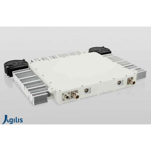 AGILIS ALB150 20W X-Band VSAT Bộ chuyển đổi chặn siêu mỏng ngoài trời F Đầu vào ( BUC )