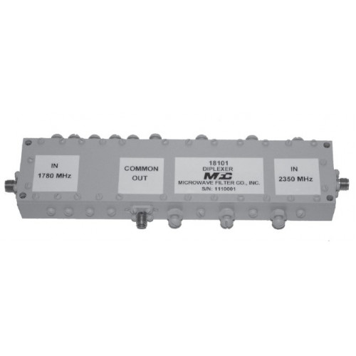 MFC-18101 Microwave L-Band/S-Band Diplexer Model 18101