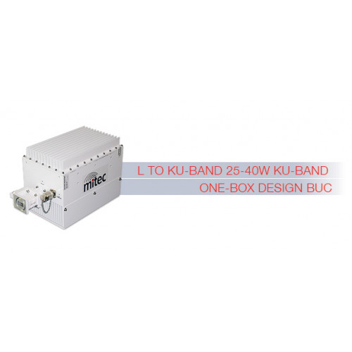 Thiết kế một hộp của MITEC Ku-Band BUC 25-40W Thiết kế một hộp