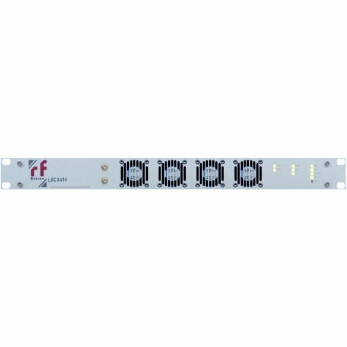 RF-Design LSCX414 4-way active L-Band Splitters/Combiners TX/RX System